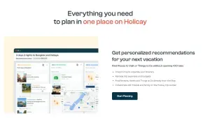 How to create a vacation itinerary on Holicay